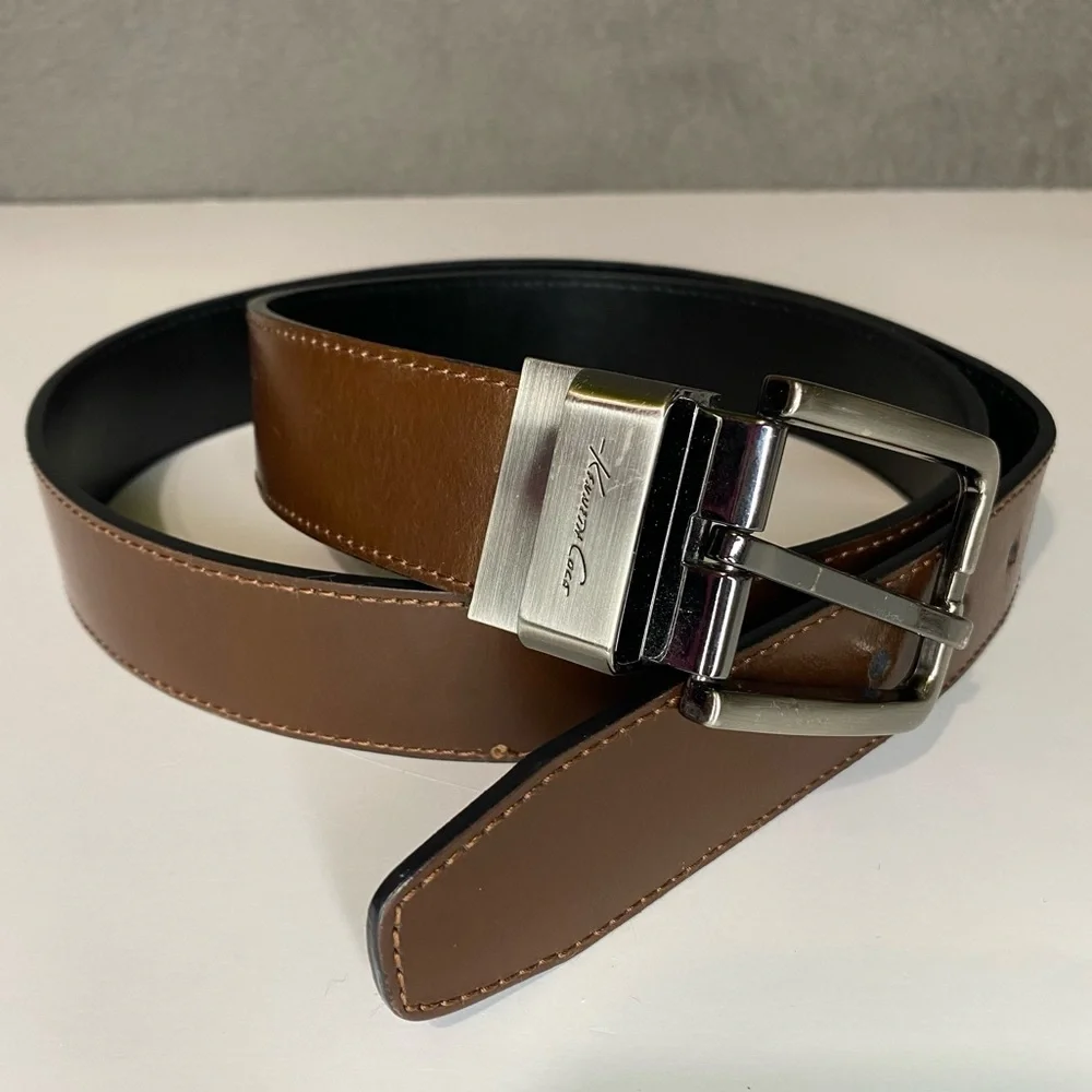Kenneth Cole Men's Two-In-One Reversible Belt